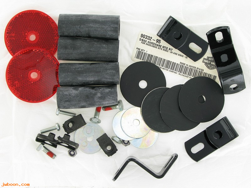   90332-95 (90332-95): Saddlebag hardware mounting kit - NOS