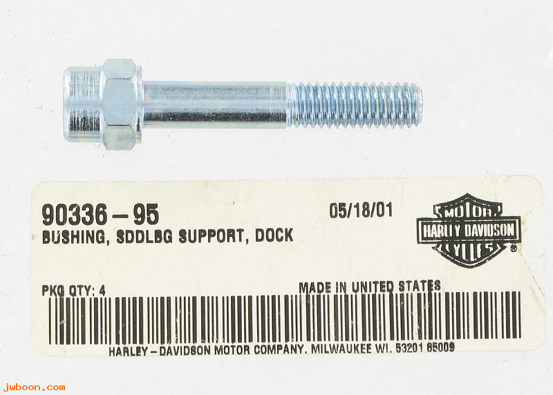   90336-95 (90336-95): Bushing - saddlebag support     docking kit - NOS