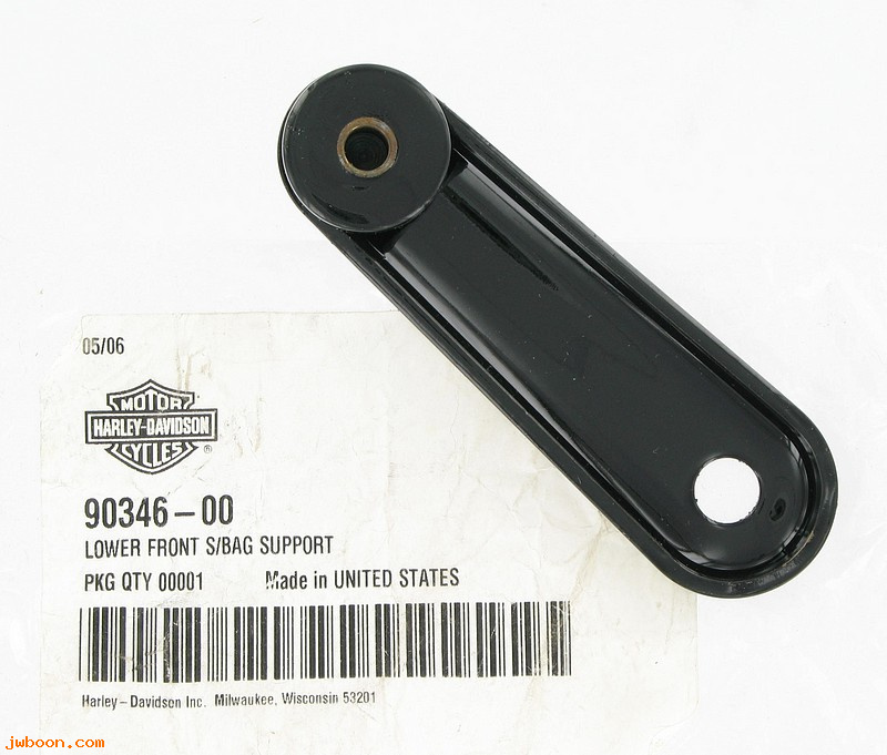   90346-00 (90346-00): Saddlebag support, lower - front - NOS - FLSTS/C 00-