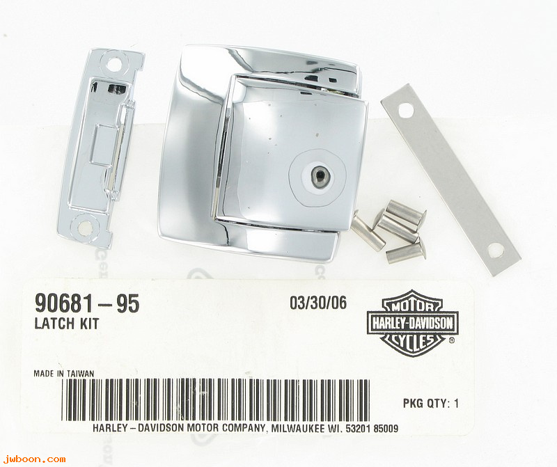   90681-95 (90681-95): Latch kit - NOS - '95-'05, retrofit '85-'94