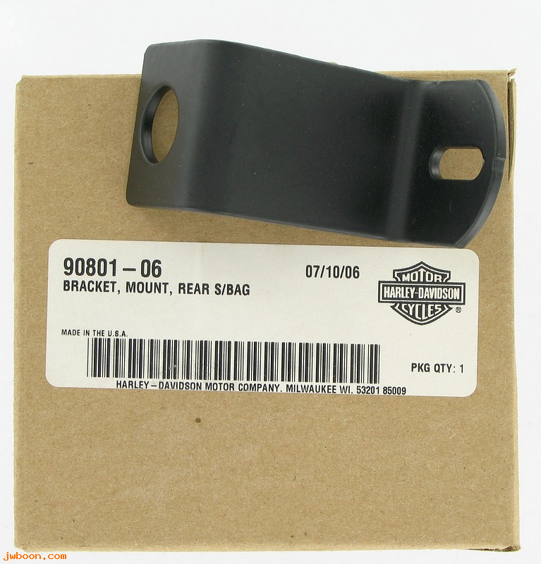   90801-06 (90801-06): Mounting bracket - rear saddlebag - NOS