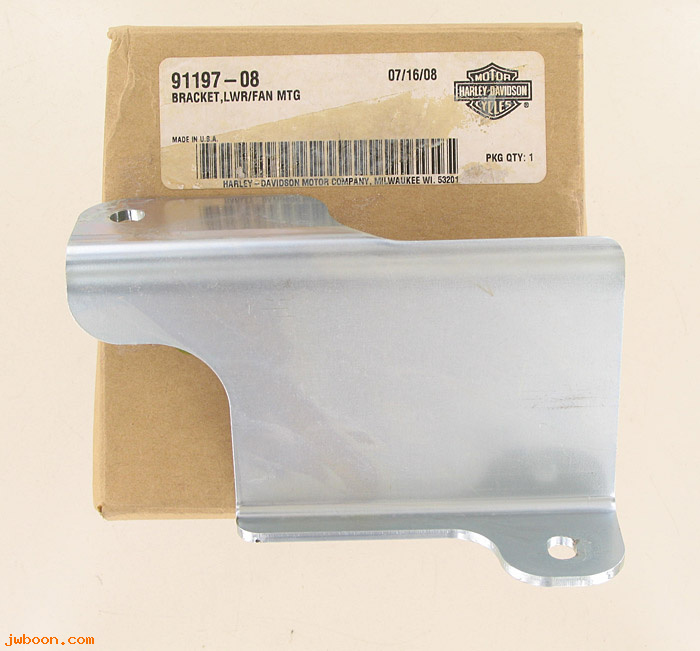   91197-08 (91197-08): Bracket, lower - fan mounting - NOS