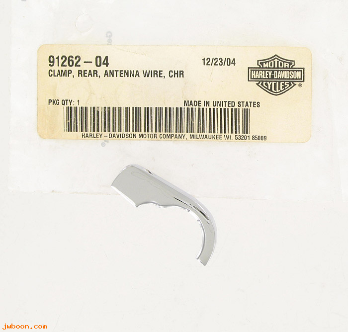   91262-04 (91262-04): Clamp, rear - antenna wire - NOS