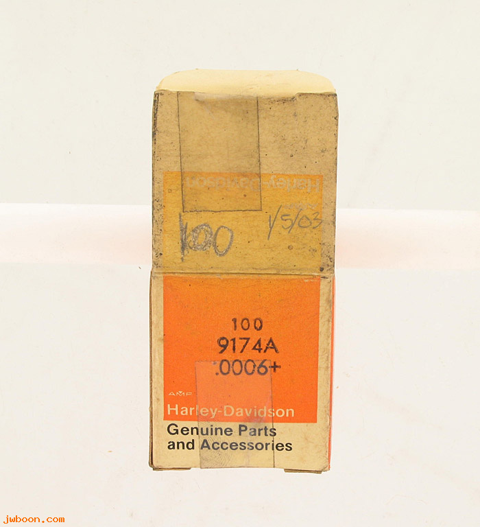       9174A.100box2 (    9174A): Rollers, crank pin, boxed .0006" .1875" x .662" - FL, FLH '41-'72