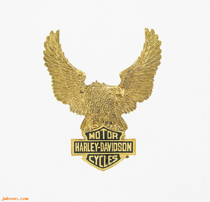   91811-85 (91811-85): Self adhesive medallion, large - eagle with feathered wings - NOS