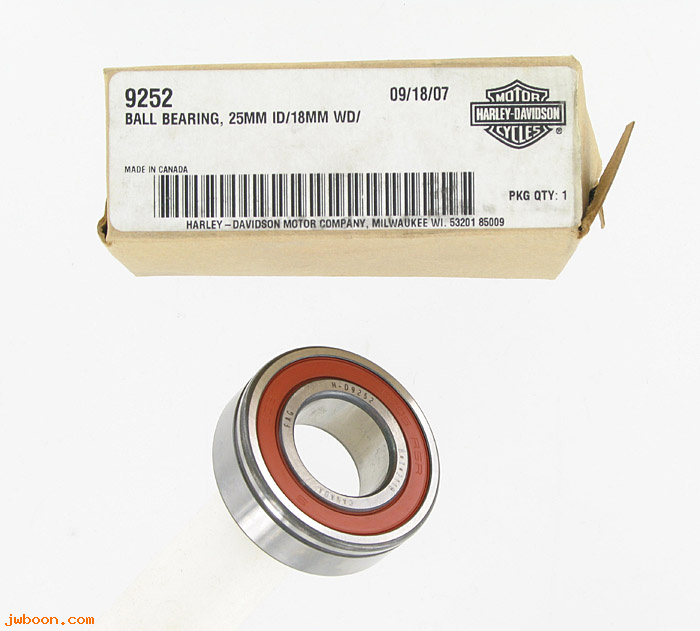       9252 (    9252): Ball bearing, wheels with ABS - NOS