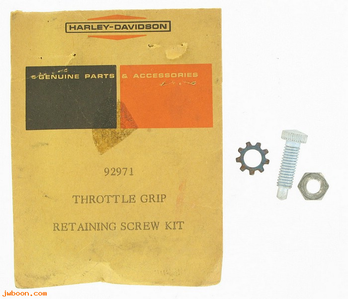   92971 (92971): Throttle grip retaining screw kit - NOS