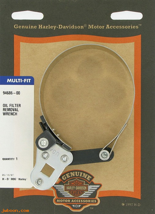   94686-00 (94686-00): Oil filter removal wrench - NOS