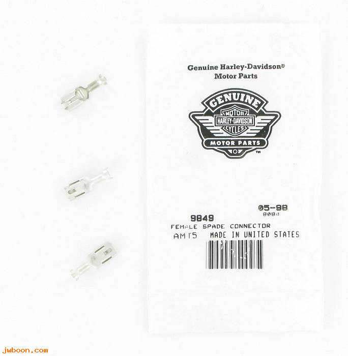       9849 (    9849): Female spade connector - NOS