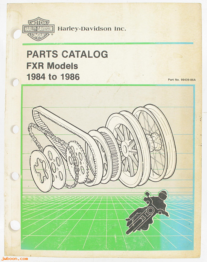   99439-86Aused (99439-86A): FXR parts catalog '84-'86