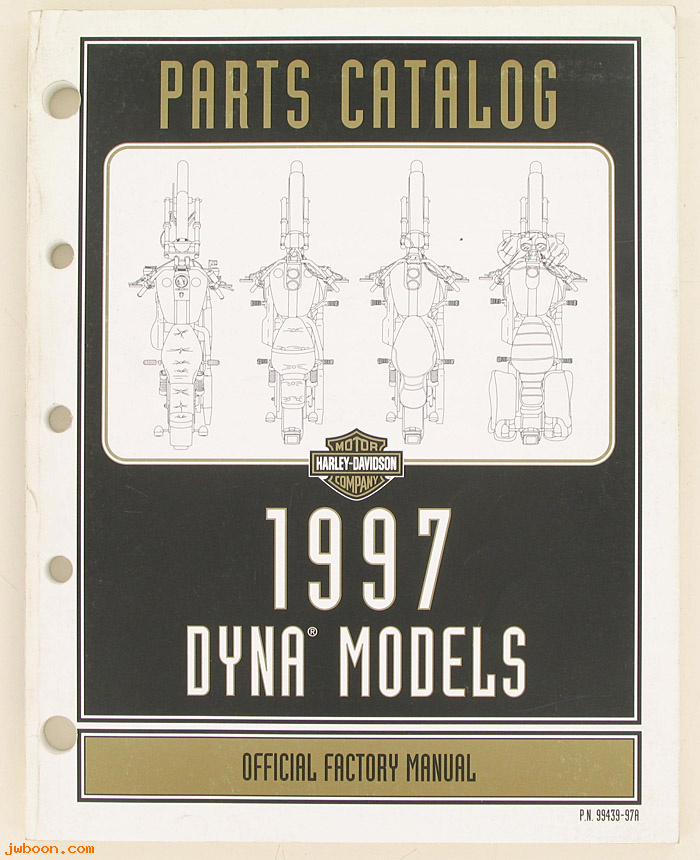   99439-97A (99439-97A): Dyna parts catalog 1997 - NOS