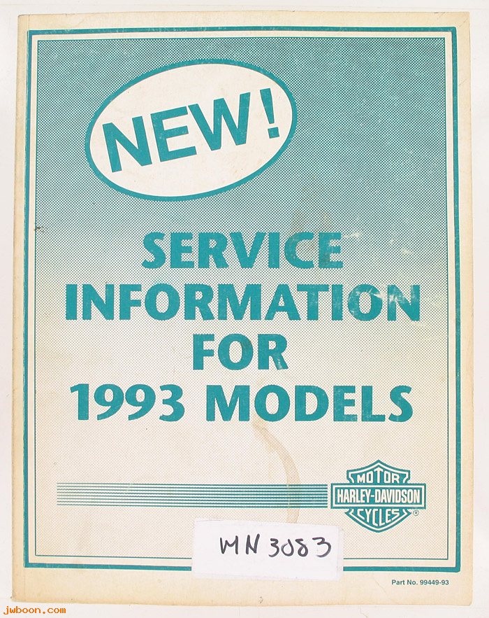   99449-93used (99449-93): 1993 Service procedures & specifications