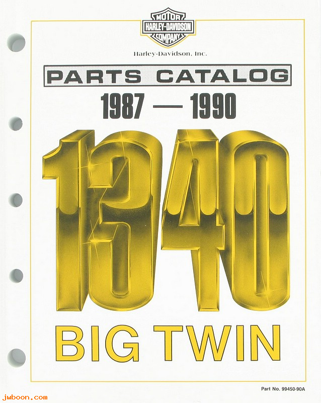   99450-90A (99450-90A): FL, FX 1340cc parts catalog '87-'90 - NOS