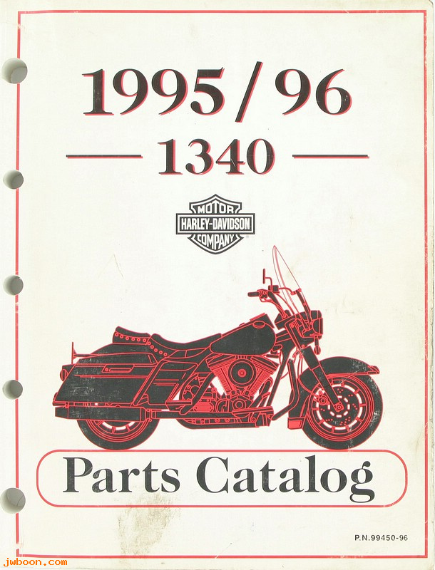   99450-96used (99450-96): FL, FX 1340cc parts catalog '95-'96