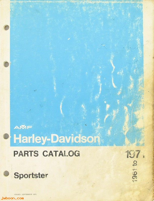   99451-71used (99451-71): Sportster, XL's parts catalog '61-'71