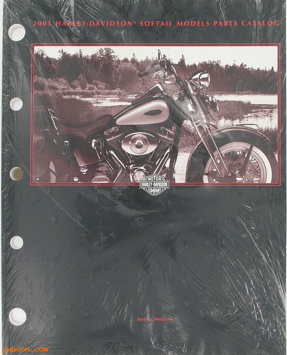   99455-01 (99455-01): Softails parts catalog 2001 - NOS