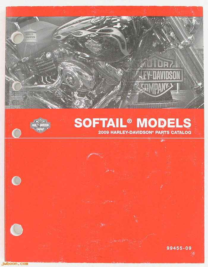   99455-09used (99455-09): Softails parts catalog 2009