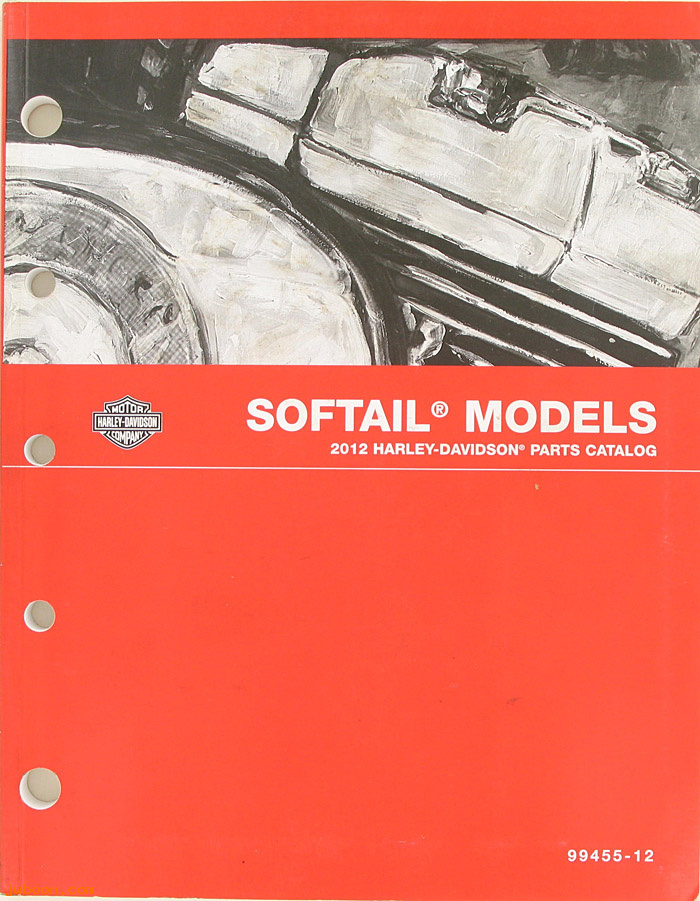   99455-12used (99455-12): Softails parts catalog 2012