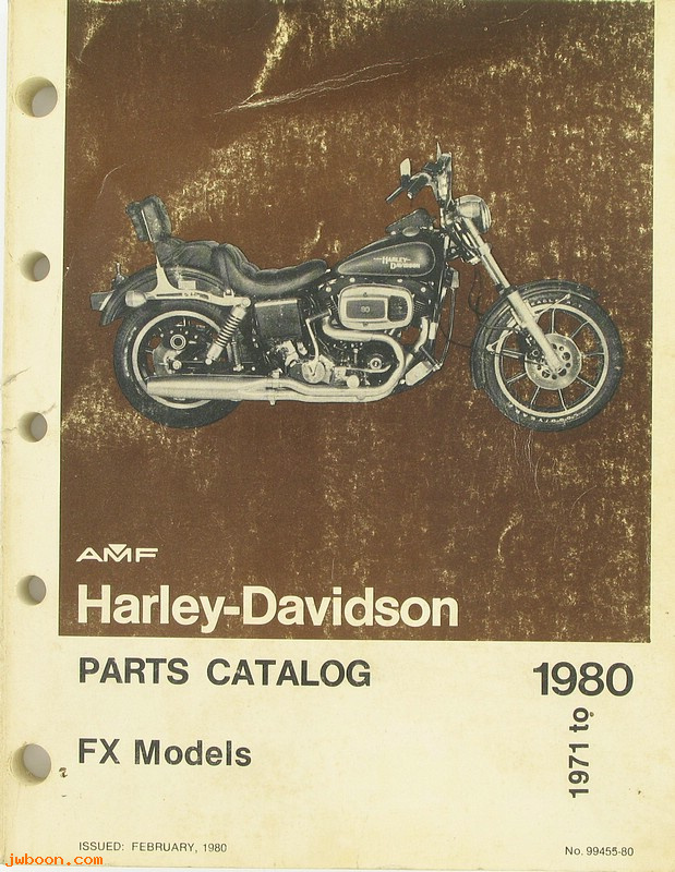   99455-80used (99455-80): FX parts catalog '71-'80