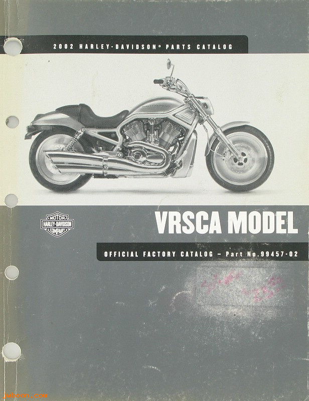   99457-02used (99457-02): VRSCA parts catalog 2002