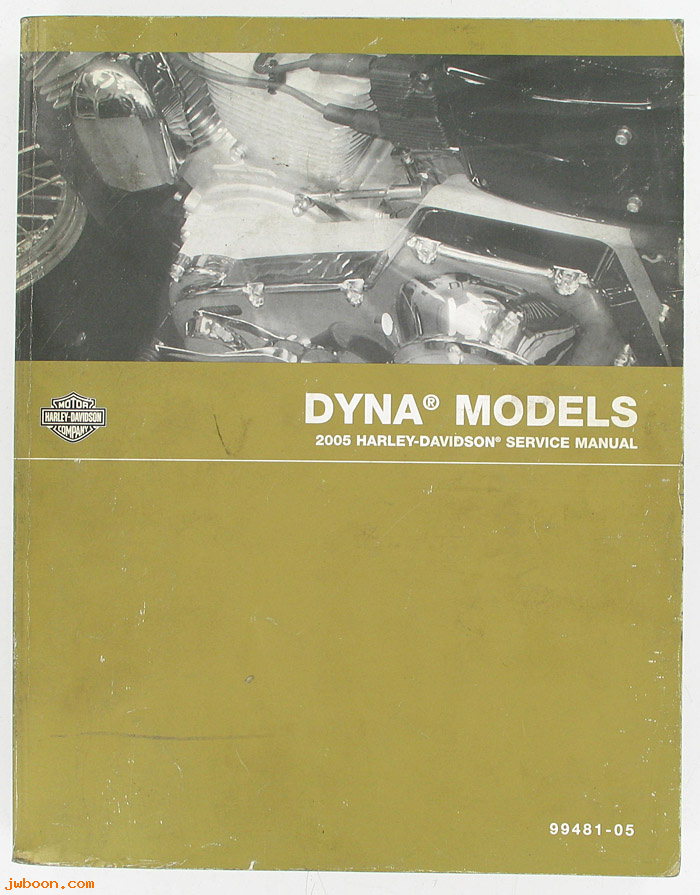   99481-05used (99481-05): Dyna service manual 2005