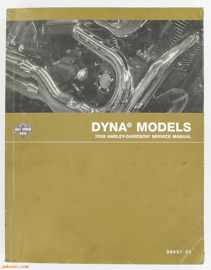   99481-08used (99481-08): Dyna service manual 2008