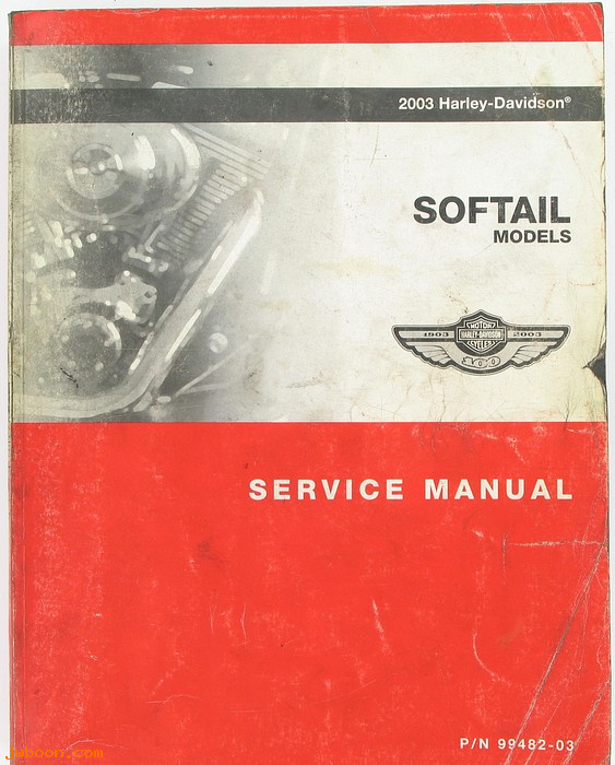   99482-03used (99482-03): Softail service manual 2003