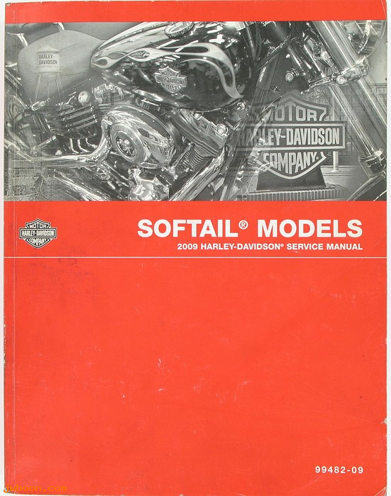   99482-09used (99482-09): Softail service manual 2009