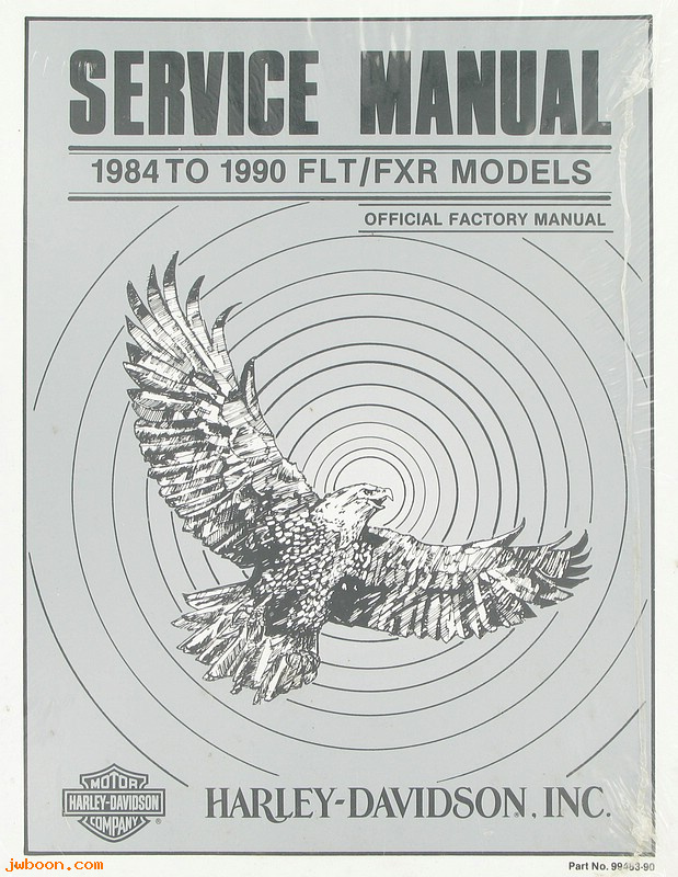   99483-90 (99483-90): FLT, FXR service manual '84-'90 - NOS