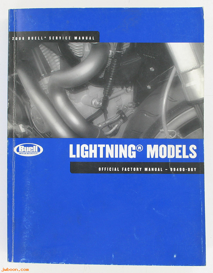   99490-06Yused (99490-06Y): Buell Lightning service manual 2006