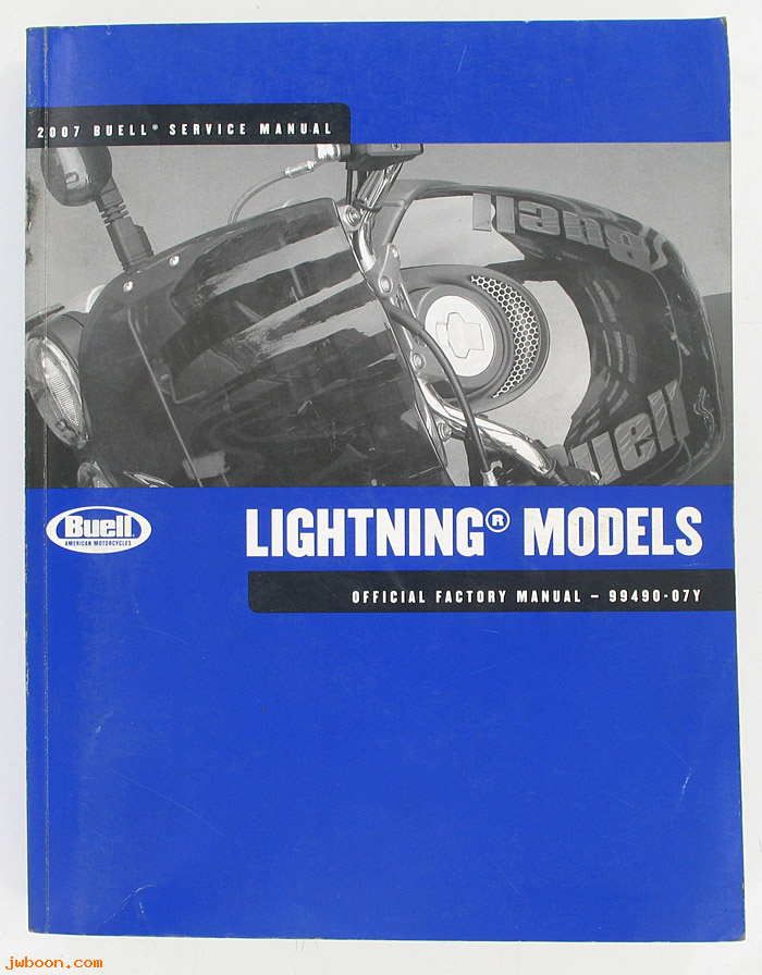   99490-07Yused (99490-07Y): Buell Lightning service manual 2007