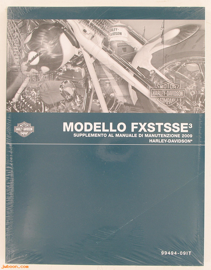   99494-09IT (99494-09IT): FXSTSSE3, CVO Softail Springer service manual supplement 2009