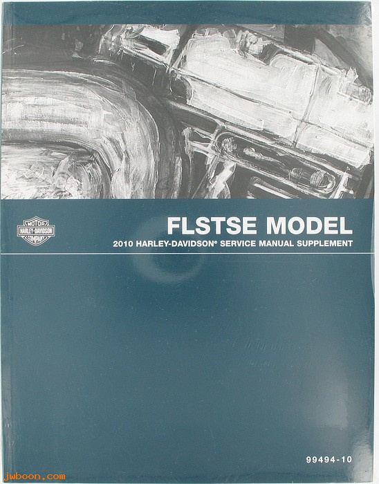   99494-10 (99494-10): FLSTSE, CVO Softail Convertible service manual supplement 2010