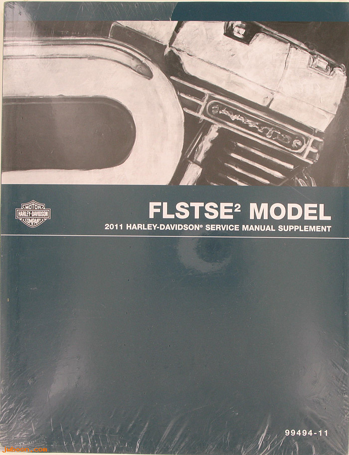   99494-11 (99494-11): FLSTSE2, CVO Softail Convertible service manual supplement 2011