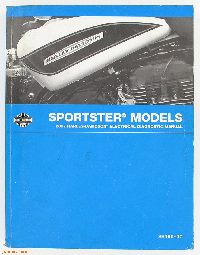   99495-07used (99495-07): Sportster, electrical diagnostic service manual 2007