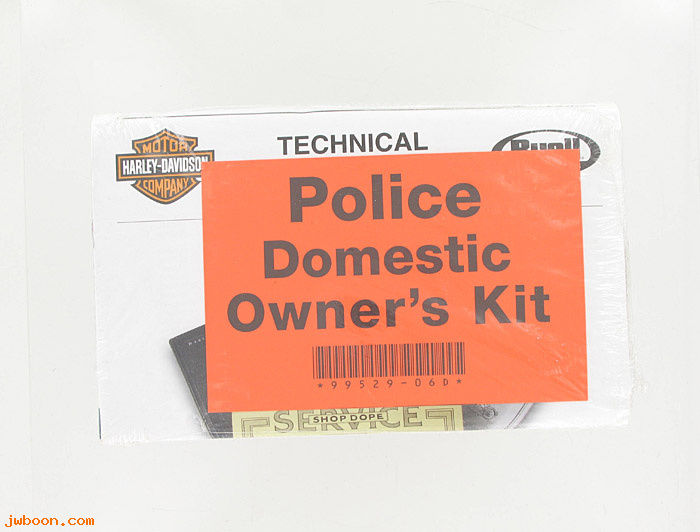   99529-06D (99529-06D / 99478-06): 2006 Police models Owner's kit - NOS