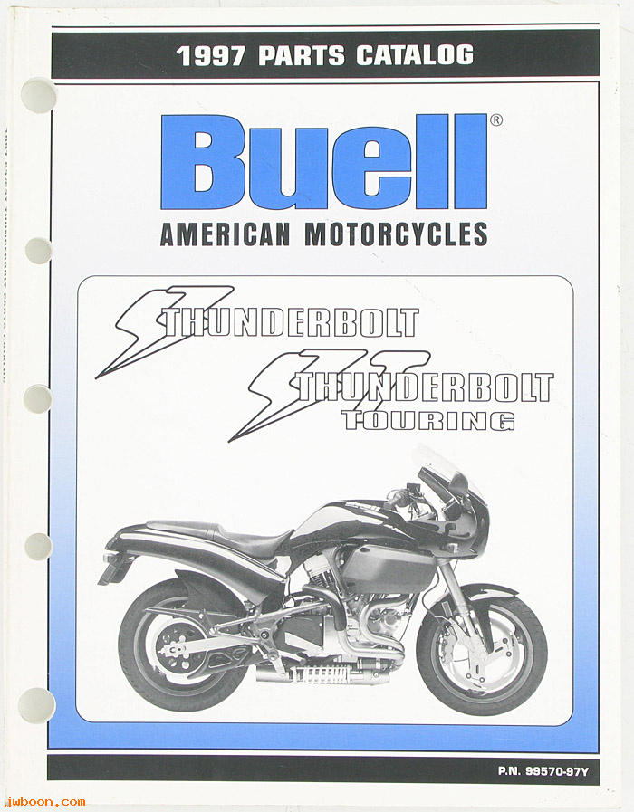   99570-97Y (99570-97Y): Buell Thunderbolt S2, S2T parts catalog 1997 - NOS