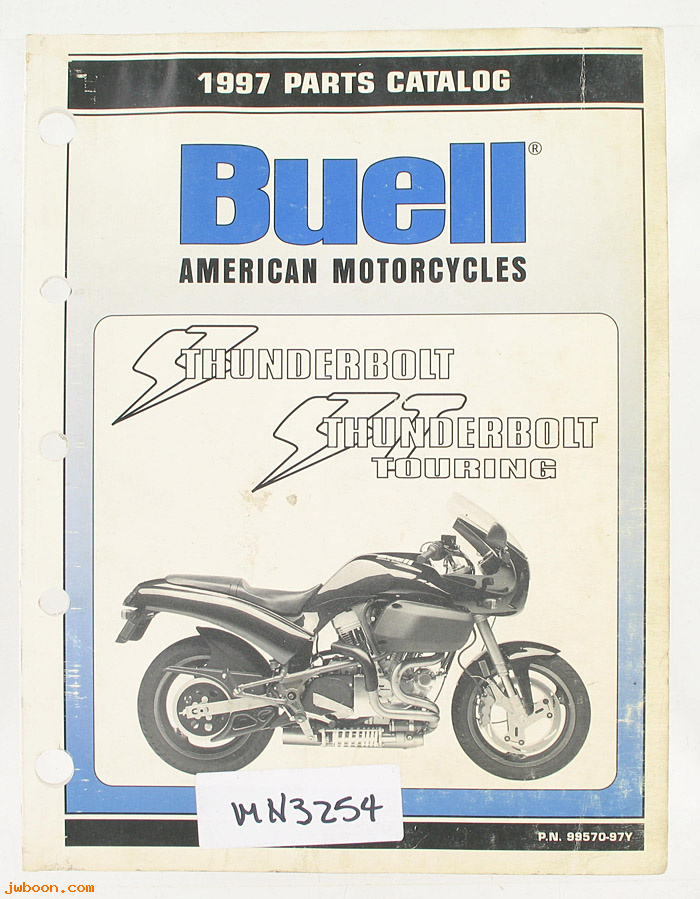   99570-97Yused (99570-97Y): Buell Thunderbolt S2, S2T parts catalog 1997