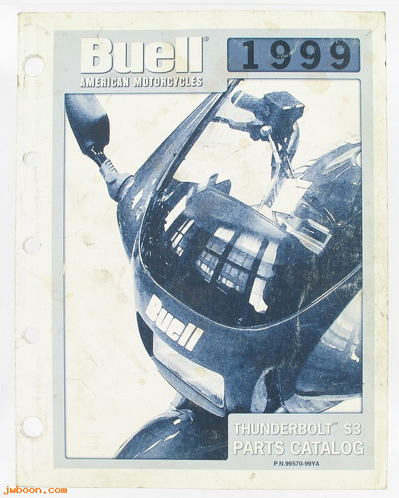   99570-99YAused (99570-99YA): Buell Thunderbolt S3 parts catalog 1999