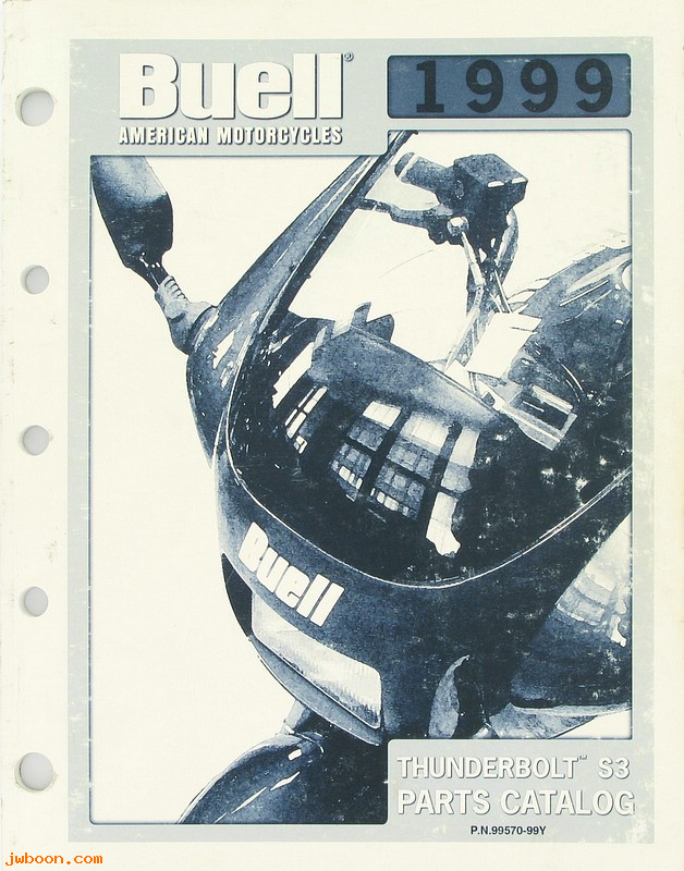   99570-99Yused (99570-99Y): Buell Thunderbolt S3 parts catalog 1999