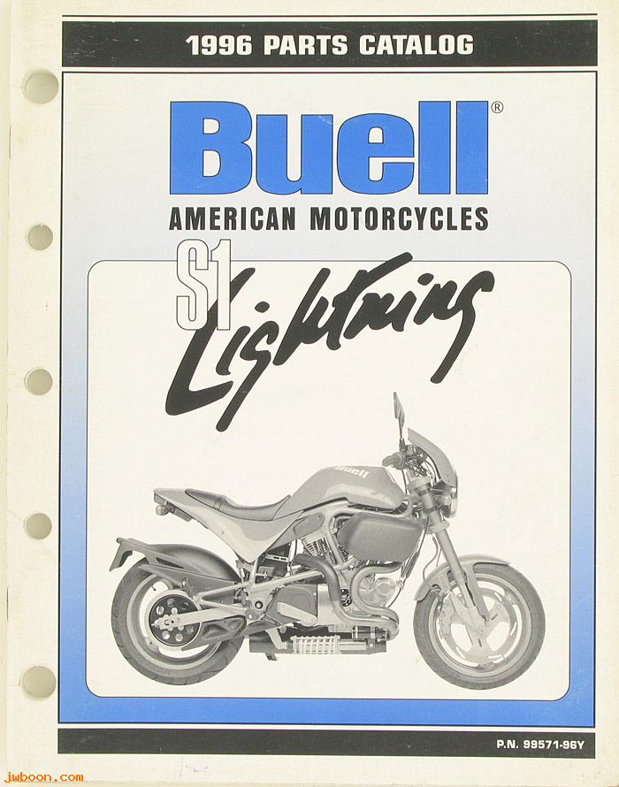   99571-96Y (99571-96Y): Buell Lightning S1 parts catalog 1996 - NOS