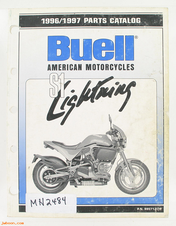   99571-97Yused (99571-97Y): Buell Lightning S1 parts catalog '96-'97