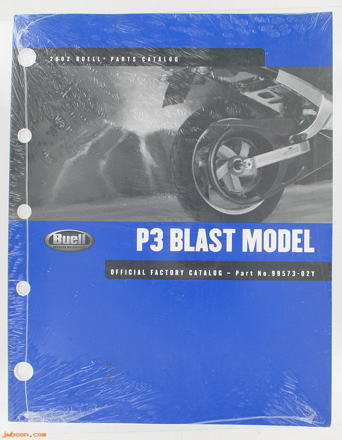   99573-02Y (99573-02Y): Buell Blast P3 parts catalog 2002 - NOS