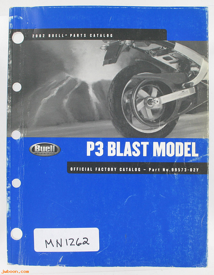   99573-02Yused (99573-02Y): Buell Blast P3 parts catalog 2002