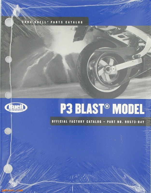   99573-04Y (99573-04Y): Buell Blast P3 parts catalog 2004 - NOS