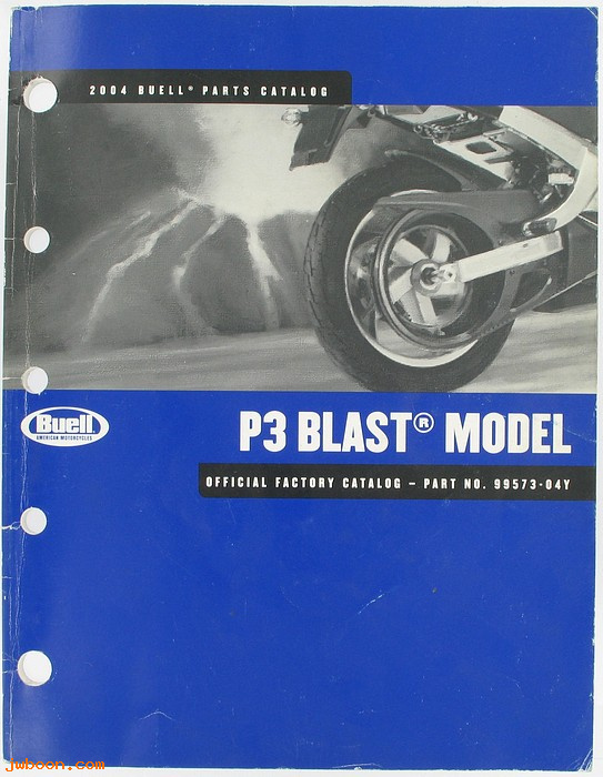   99573-04Yused (99573-04Y): Buell Blast P3 parts catalog 2004