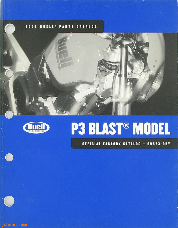   99573-05Y (99573-05Y): Buell Blast P3 parts catalog 2005 - NOS