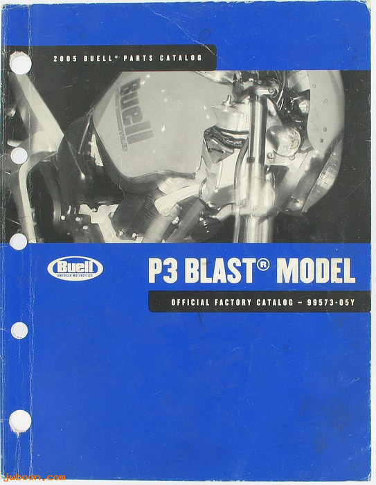   99573-05Yused (99573-05Y): Buell Blast P3 parts catalog 2005