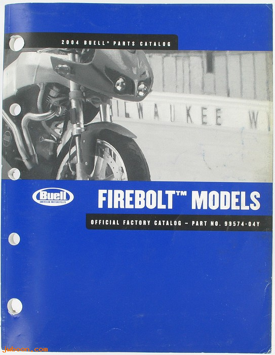   99574-04Yused (99574-04Y): Buell Firebolt XB9R, XB12R parts catalog 2004