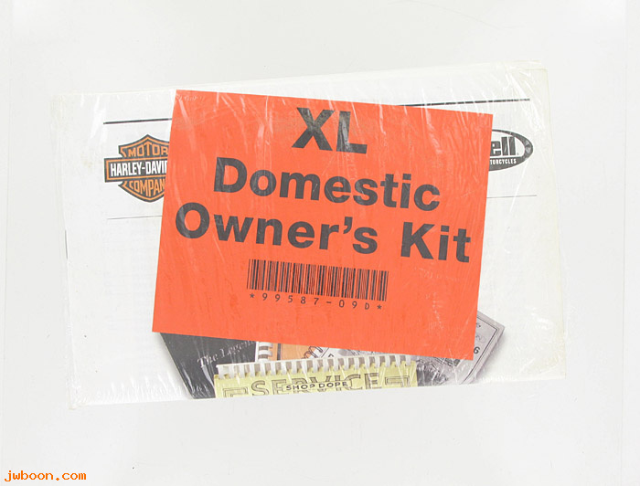   99587-09D (99587-09D / 99468-09): 2009 Sportster XL Owner's kit - NOS